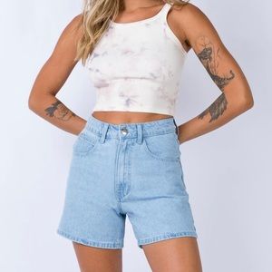 US size 4 princess polly mom shorts